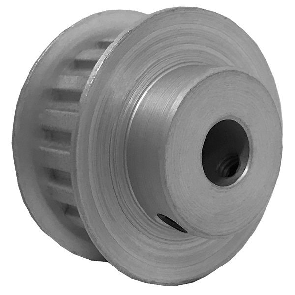 18XL037-6FA4, Timing Pulley, Aluminum, Clear Anodized